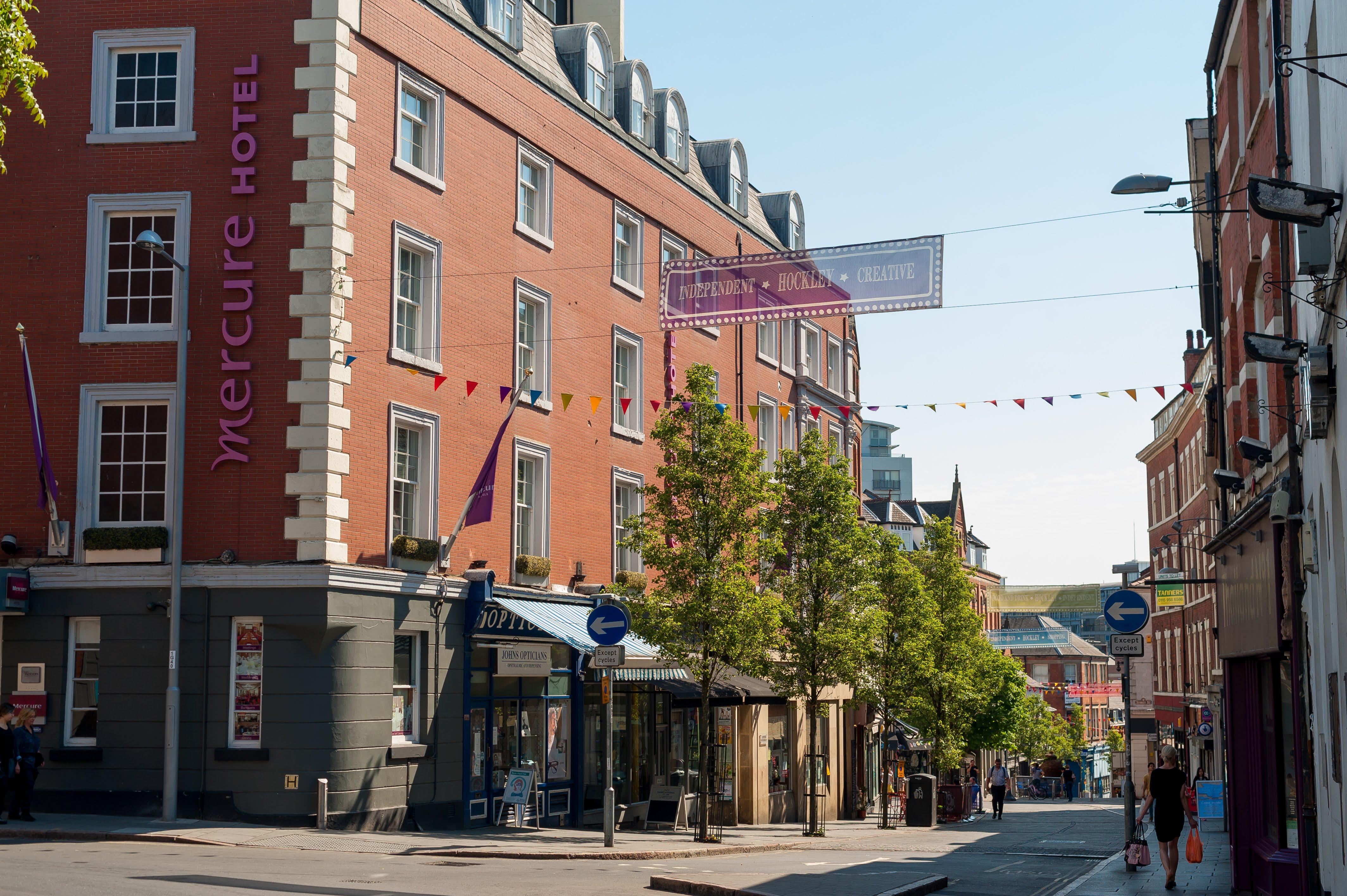 Mercure Nottingham City Centre Hotel Exterior foto